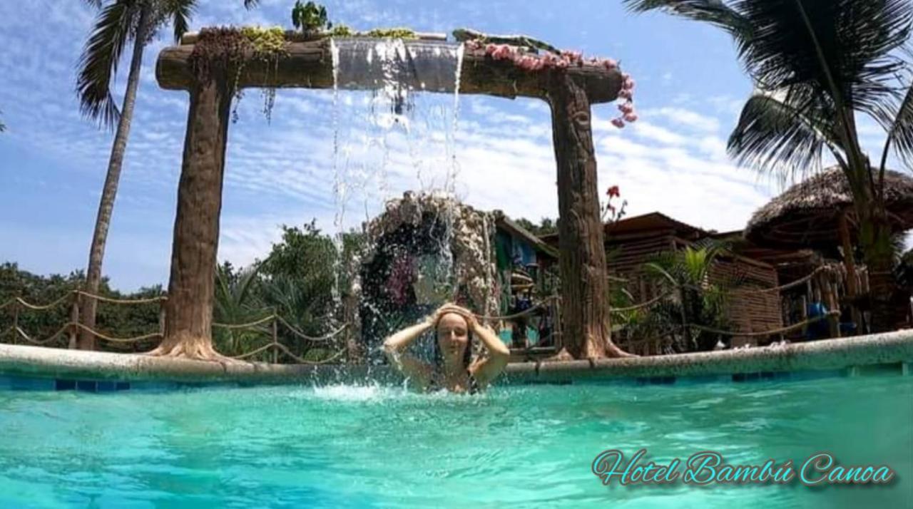 Hotel Bambu Canoa Ngoại thất bức ảnh